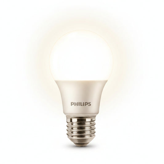 Philips LED Bulb 60W A60 E27 Frosted 806 lm 2700K 2-Pack