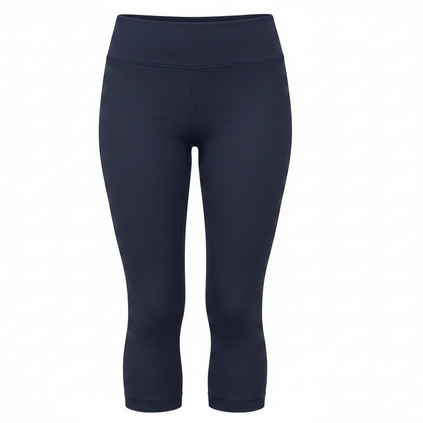 Crivit Women's Capri Leggings 3/4 Length Technical Black S 36/38