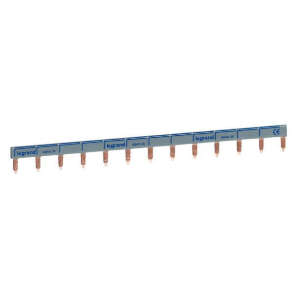 Legrand HX³ Prong-Type Supply Busbar 1P+N 63A 400V 220mm