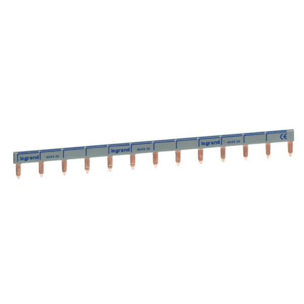 Legrand HX³ Prong-Type Supply Busbar 1P+N 63A 400V 220mm