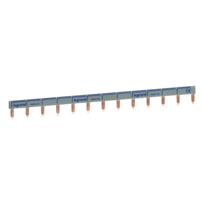 Legrand HX³ Prong-Type Supply Busbar 1P+N 63A 400V 220mm
