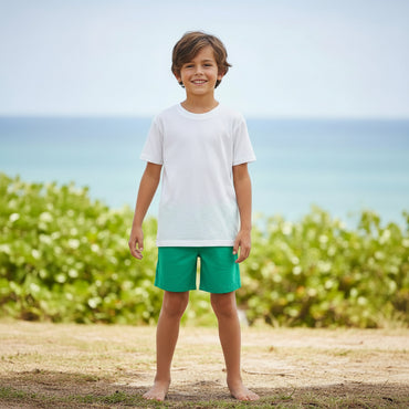 Lupilu Boys' Cotton Shorts Green 122/128