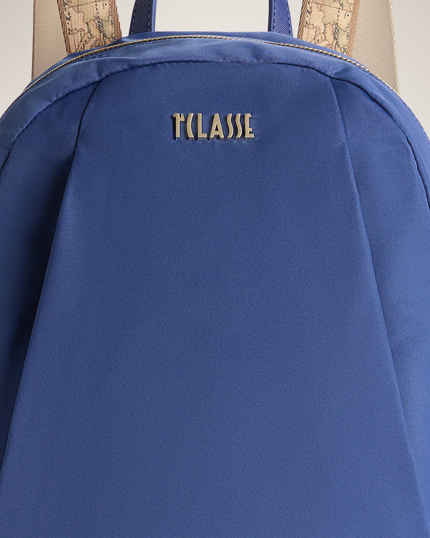Denim Blue Backpack with Contrast Straps – 1st Class