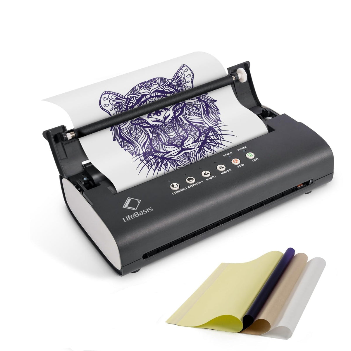 LifeBasis MT200 Thermal Tattoo Stencil Printer