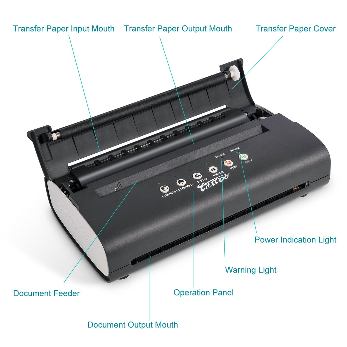 LifeBasis MT200 Thermal Tattoo Stencil Printer