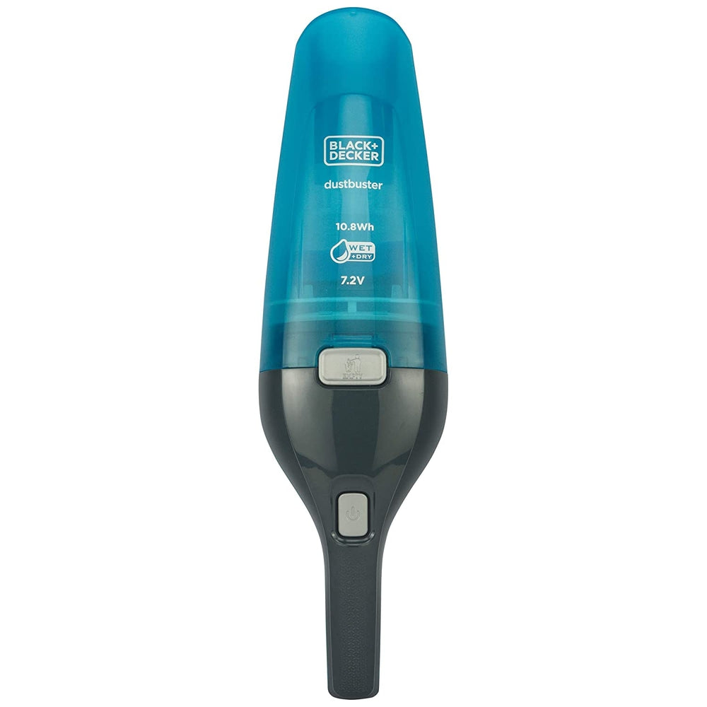 Black+Decker 7.2V Wet & Dry Lithium-Ion Dustbuster Cordless Hand Vacuum Blue