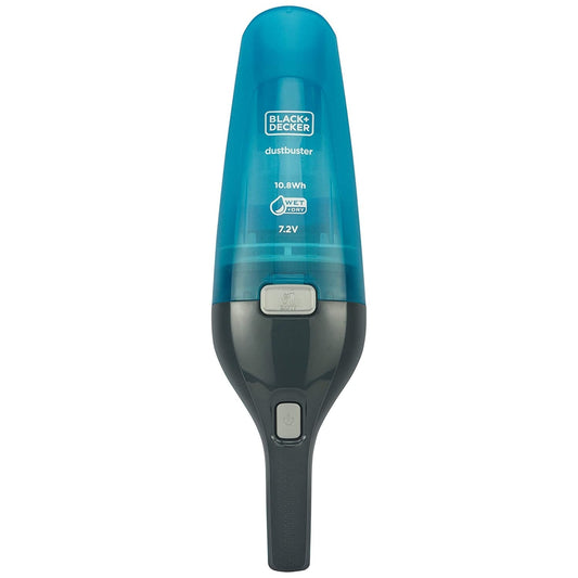 Black+Decker 7.2V Wet & Dry Lithium-Ion Dustbuster Cordless Hand Vacuum Blue