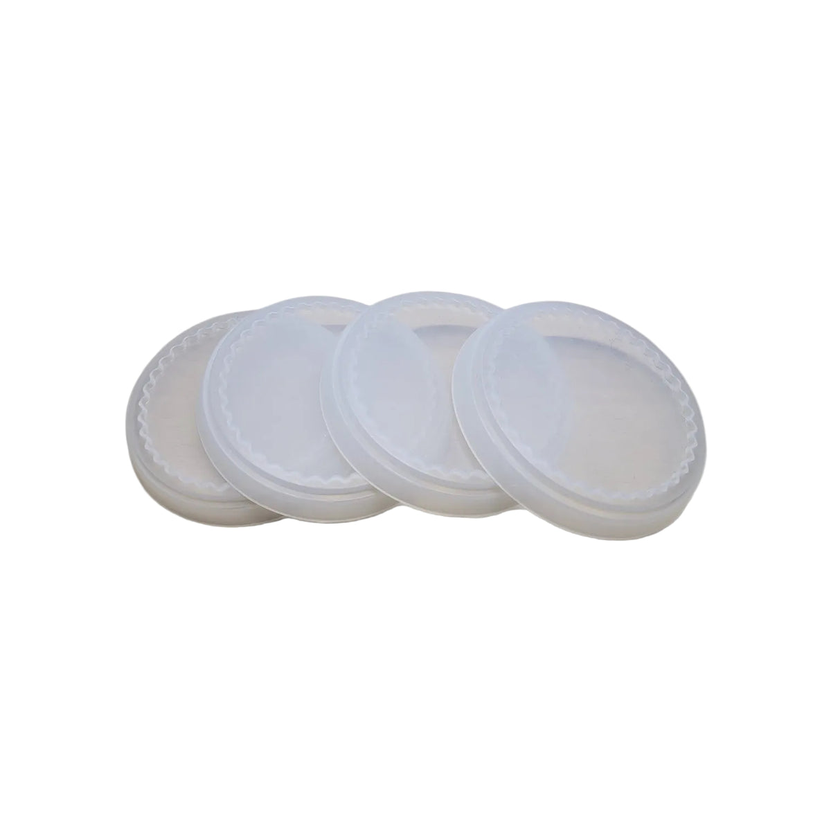 Livarno Home Plastic Lids for Cans and Yogurts 4-Pack R51/RT2144
