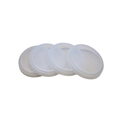 Livarno Home Plastic Lids for Cans and Yogurts 4-Pack R51/RT2144