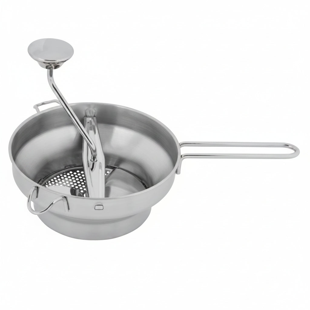 Livarno Home Stainless Steel Food Mill 32.8 x 21.5 x 7.9 cm