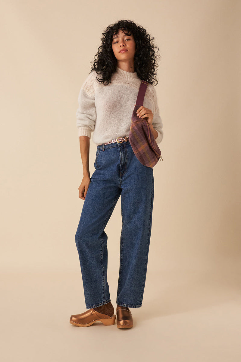 Des Petits Hauts Loumi Women's Comfortable Straight Denim Jeans - Classic Everyday Style