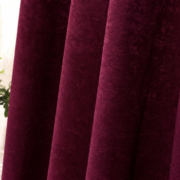 WOLTU VH5506 Blackout Curtain 100% Polyester Velvet Effect