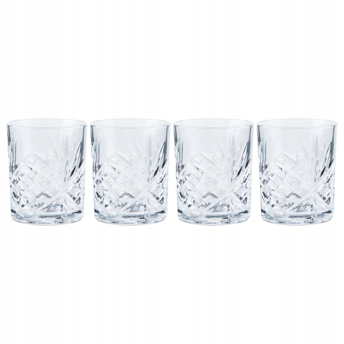 Livarno Home Whisky Glass Set 280 ml 4 Pieces
