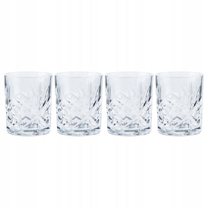 Livarno Home Whisky Glass Set 280 ml 4 Pieces