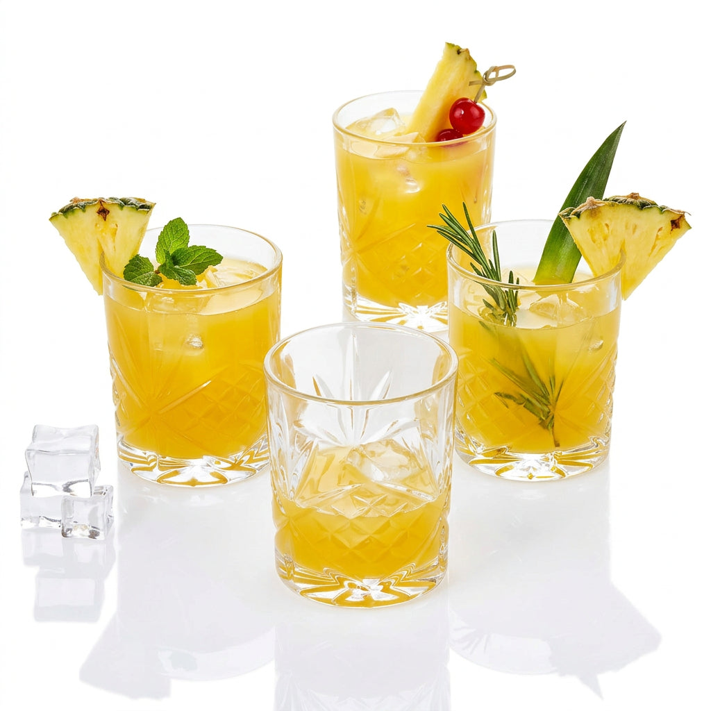 Livarno Home Whisky Glass Set 280 ml 4 Pieces