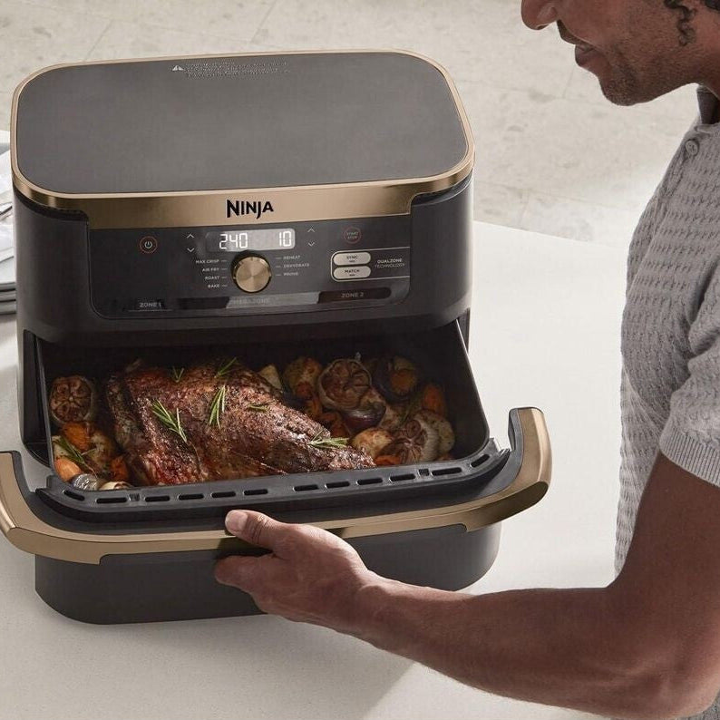 Ninja Foodi Flex Drawer Dual Air Fryer 10.4L 2470 W AF500EU