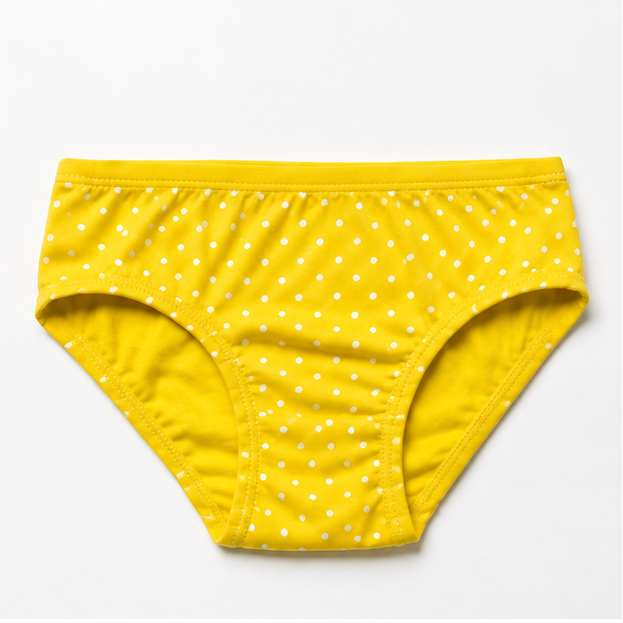 Lupilu Girls' Cotton Underwear Shorts Pack of 4