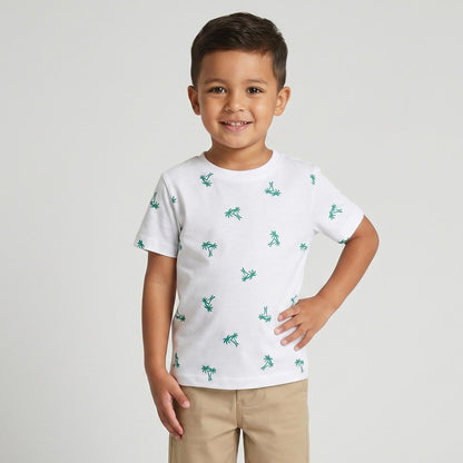 Lupilu Boys Short Sleeve T-Shirt Palm