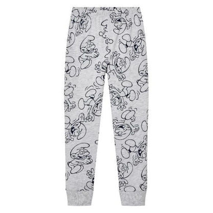 Smurfs Boys Short Sleeve T-Shirt and Lounge Pants Set Cartoon
