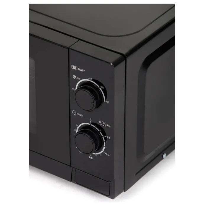 Sharp R-200BKW Countertop Solo Microwave 20L 800W