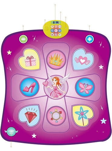 Kids' Musical Dance Mat with LED Display Purple