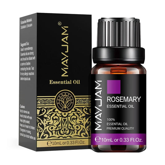 MAYJAM 100% Pure Natural Rosemary Essential Oil 10ml Aromatherapy Diffuser - Gomix Brands Outlet