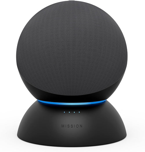 Portable Battery Base for Amazon Echo 4th Generation (Device not Included)