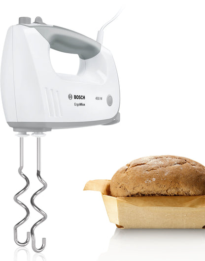 BOSCH MFQ36400 ErgoMixx Hand Mixer 450W White