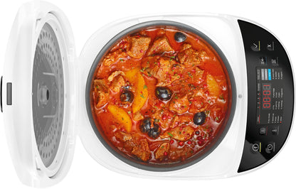 Bosch MUC11W12 Multicooker 5L Capacity 48 Preset Programs Non-Stick Bowl