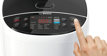 Bosch MUC11W12 Multicooker 5L Capacity 48 Preset Programs Non-Stick Bowl