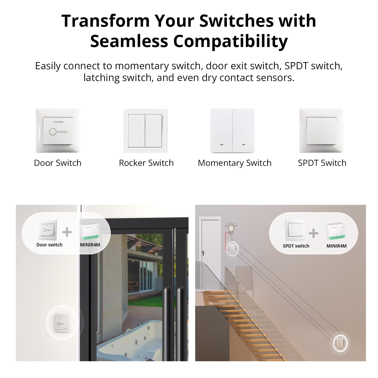 SONOFF MINIR4M MINI Extreme Wi-Fi Smart Switch