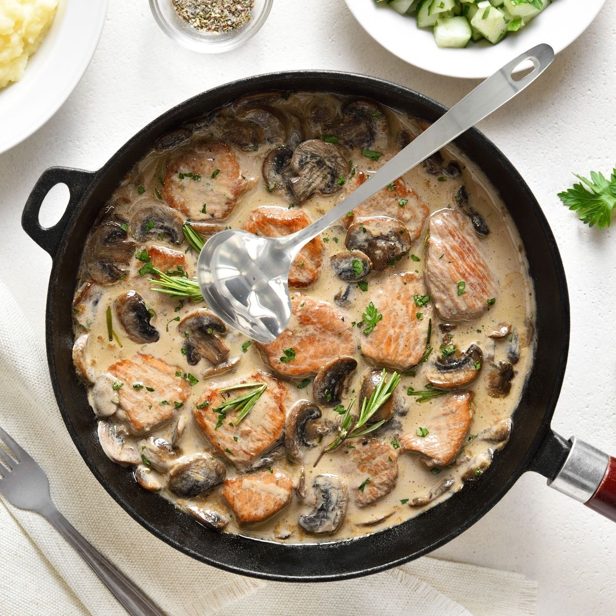 Fackelmann Oxford Oval Stainless Steel Sauce Ladle - 28.5 cm