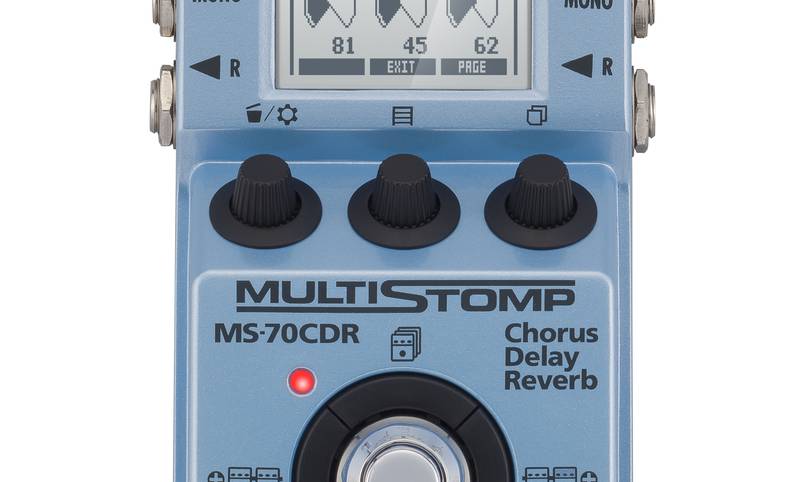 Zoom MS-70CDR MultiStomp Chorus Delay Reverb Pedal