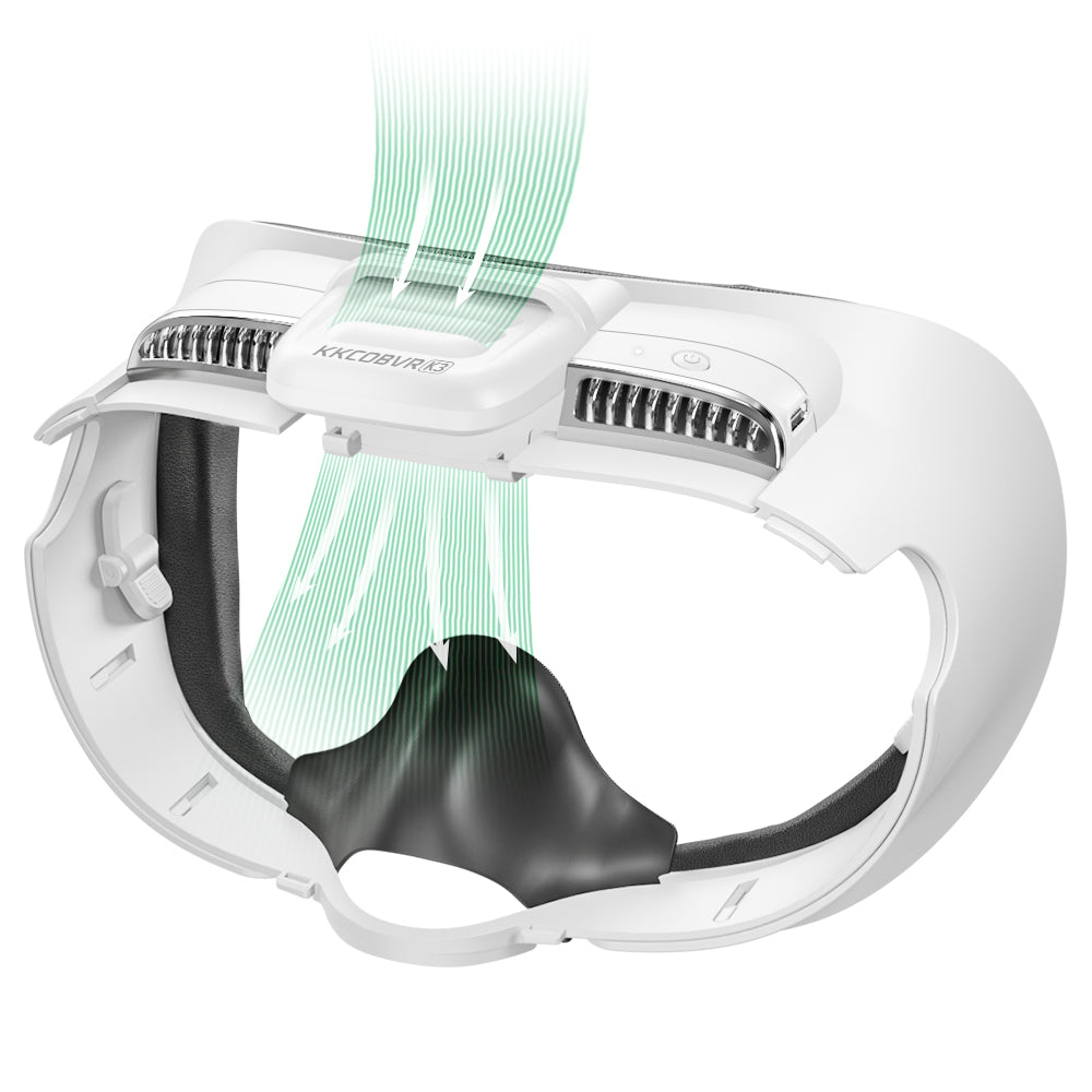 KKCOBVR K3 Facial Interface Cooling Fan for Meta Quest 3