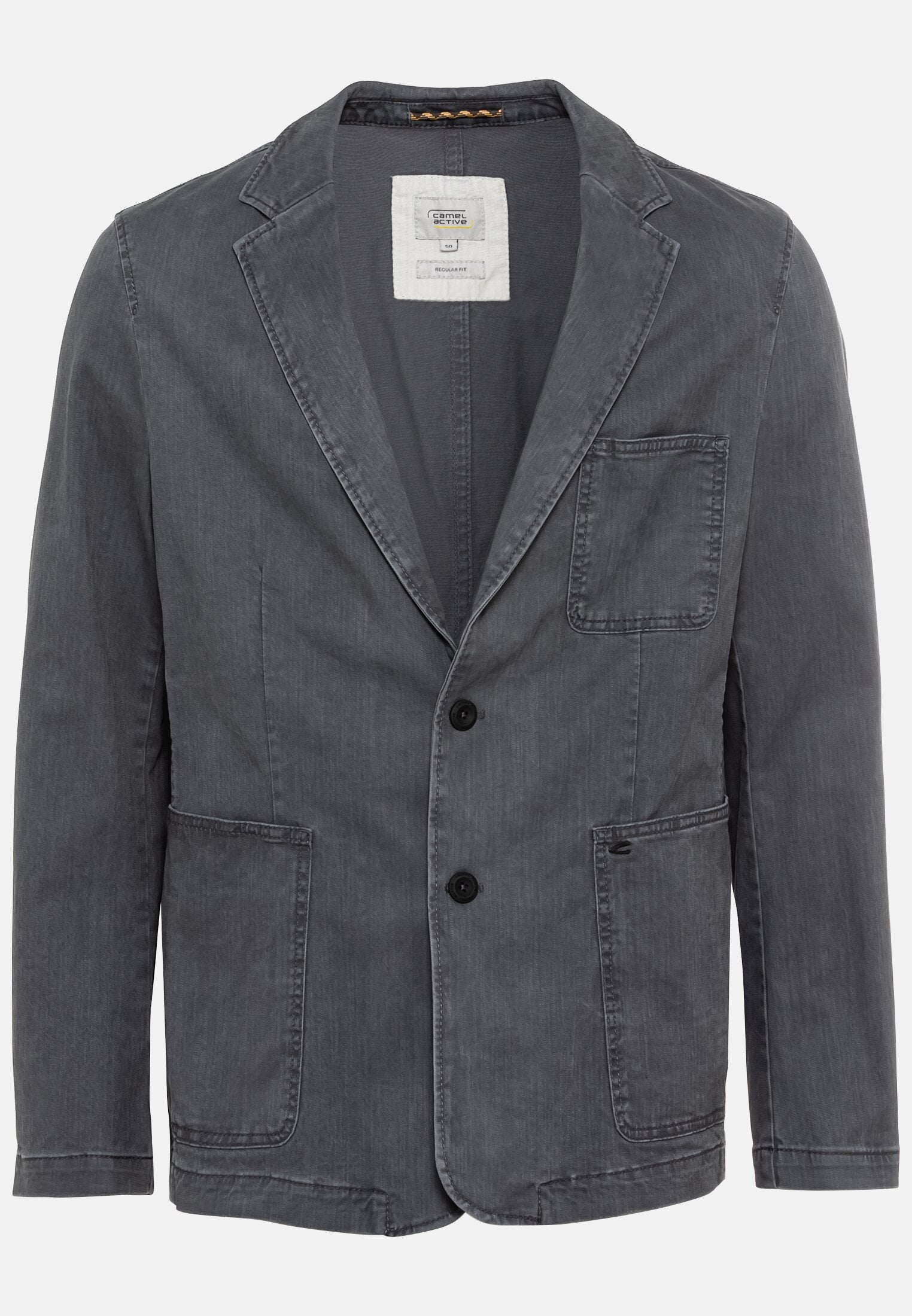 Modern Men's Casual 2-Way Stretch Cotton Twill Blazer Jacket