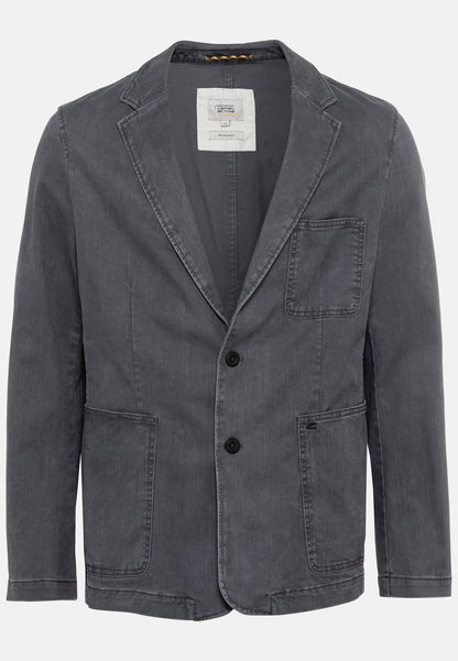 Modern Men's Casual 2-Way Stretch Cotton Twill Blazer Jacket
