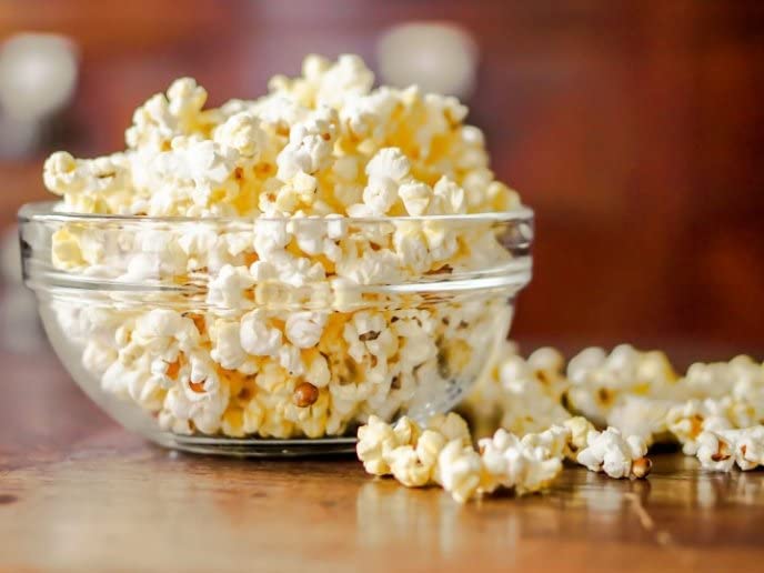 Edihome 1200W Red Oil-Free Popcorn Machine