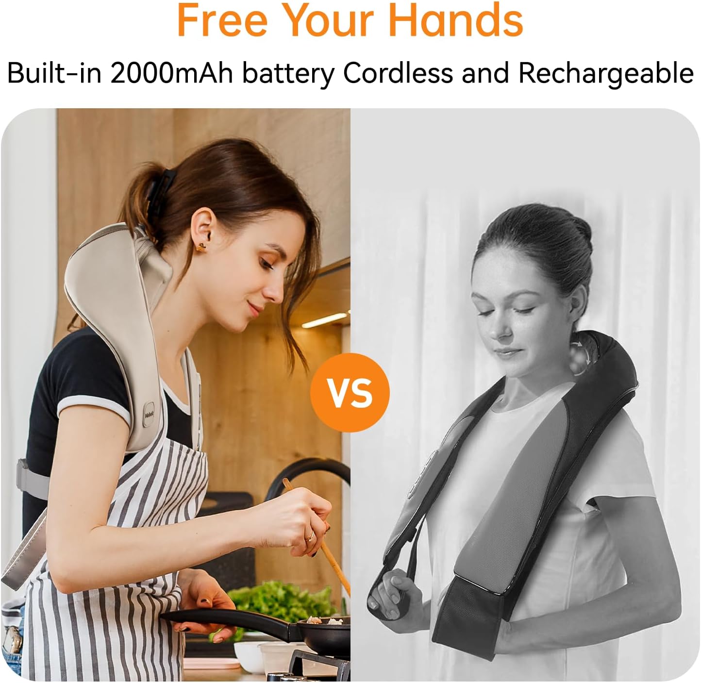 Mebak N1 Neck and Shoulder Massager with Heat Therapy