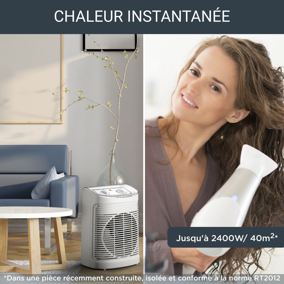 Rowenta Instant Comfort Aqua Fan Heater 2400W