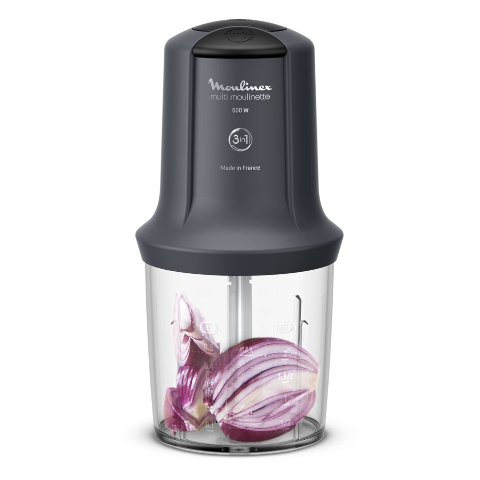 Moulinex Multi Moulinette 3-in-1 Mini Chopper 500W Grey