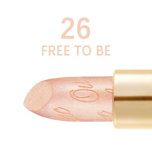 Metallic Shine Lipstick D26 Free to Be – Vegan, Shimmer Finish