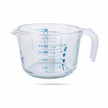 Pyrex Daily Measuring Jug 1L Blue Scale