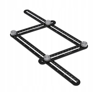 Parkside Aluminium Multi-Angle Template Gauge 4-Arm cm/inch HG05491A