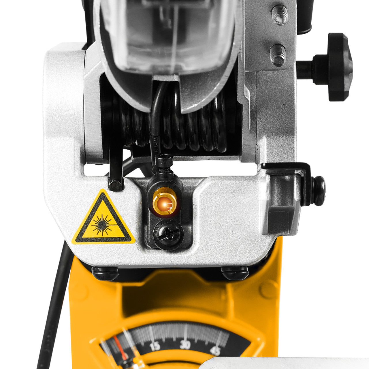 JCB 254mm 2000W Electric Sliding Mitre Saw with Laser Guide, Corded