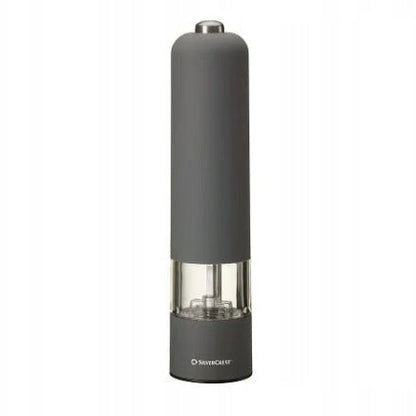 SilverCrest Electric Salt and Pepper Mill Gray