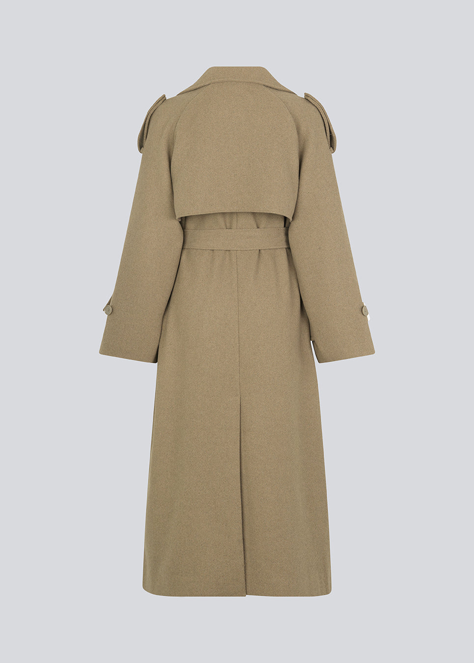 Modström BorakMD Dune Oversized Double-Breasted Women's Trench Coat