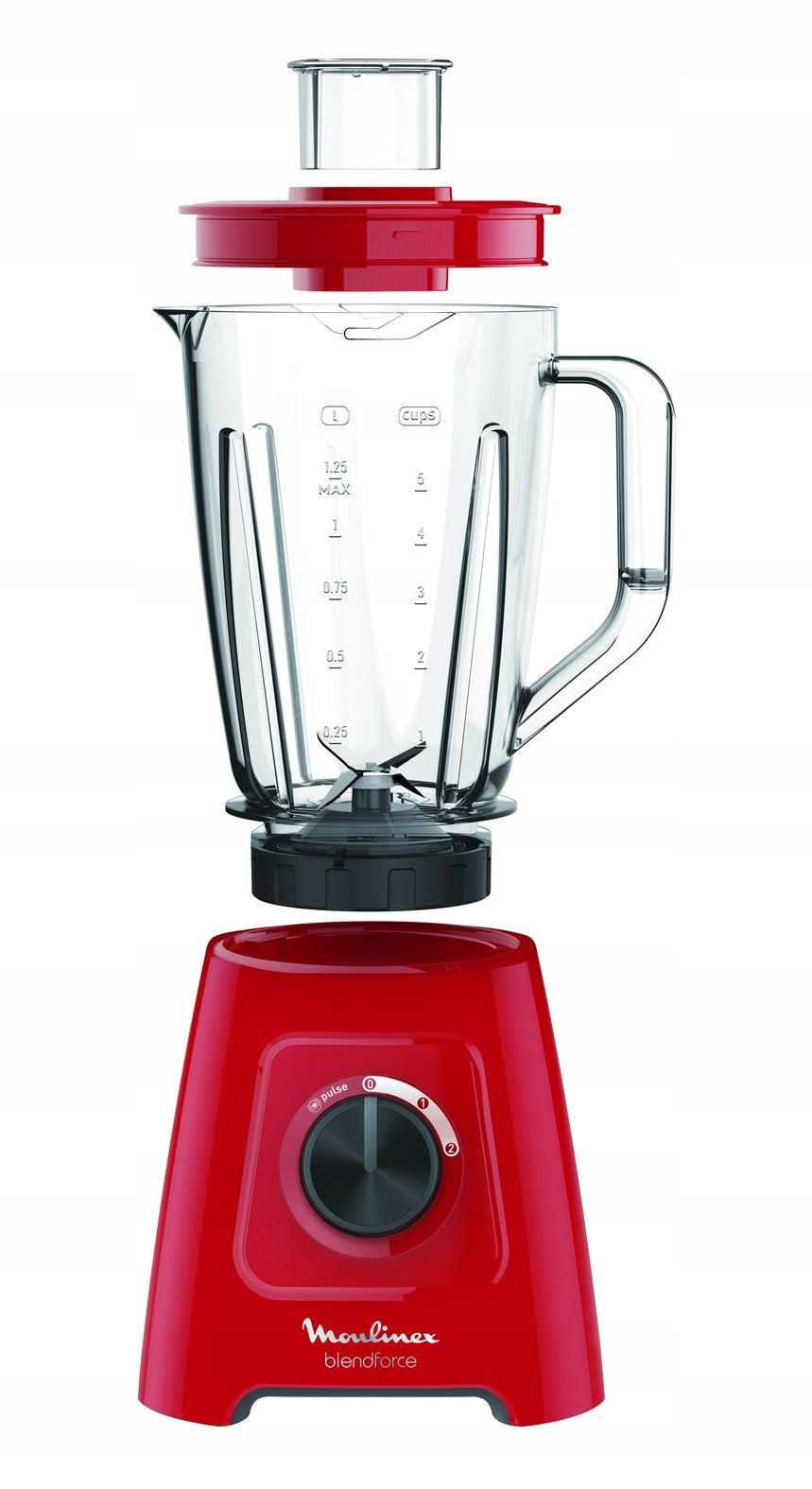 Moulinex Blendforce LM420510 Blender 600 W 2 L Red