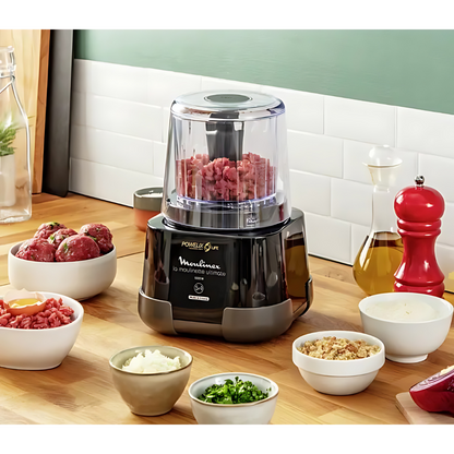 Moulinex DP810810 Electric Grinder 1000W Titanium‑Coated Blade