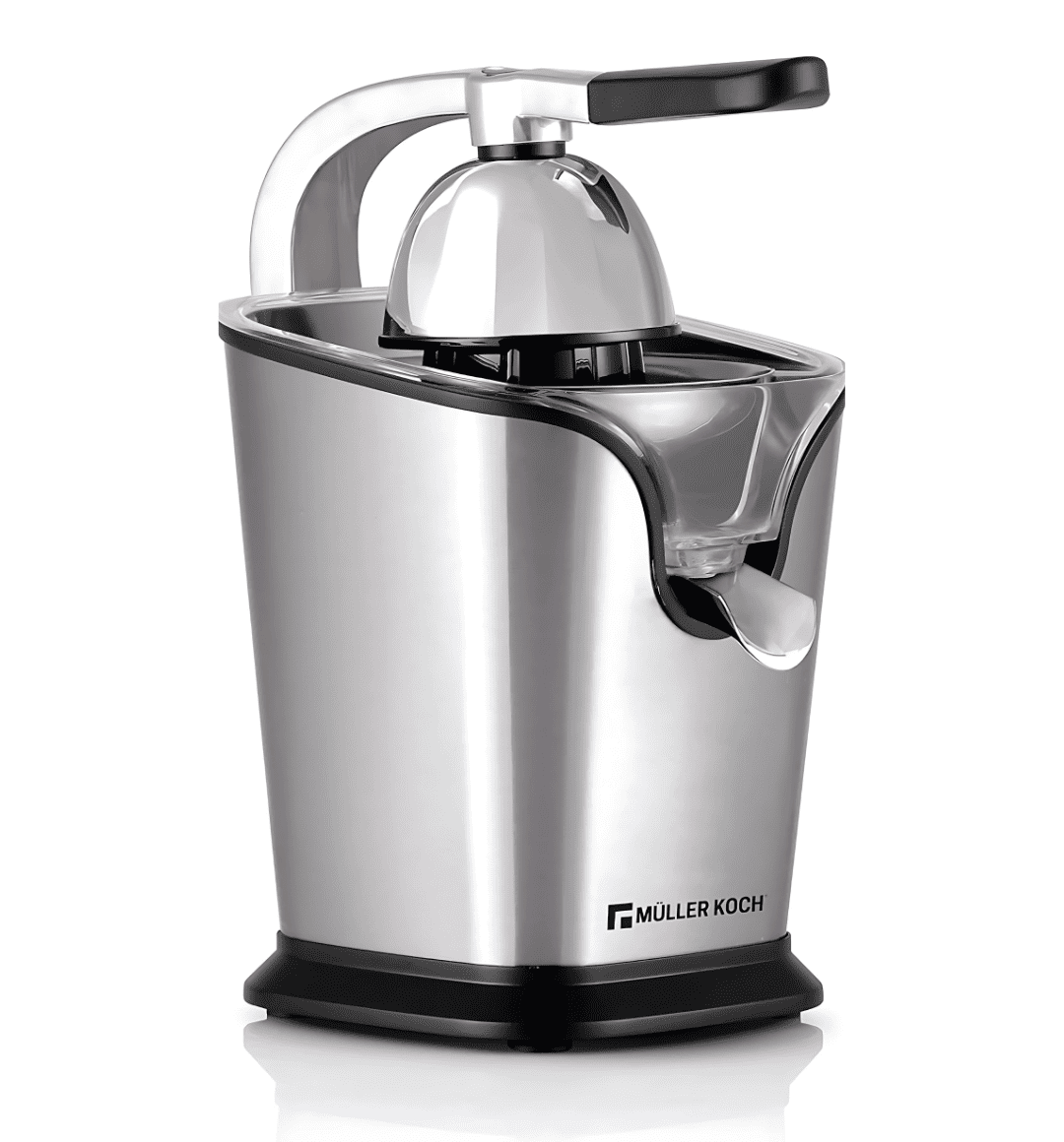 Muller Koch MK-6051 Stainless Steel Citrus Juicer with Dual Cones