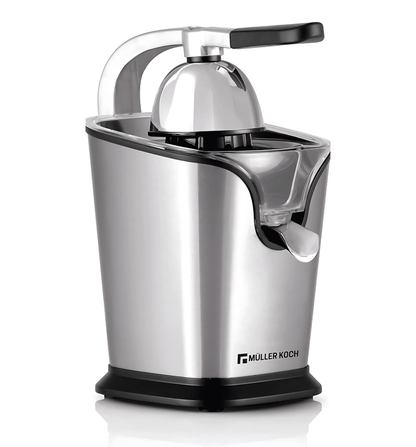 Muller Koch MK-6051 Stainless Steel Citrus Juicer with Dual Cones